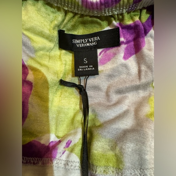 NWT Simply Vera Vera Wang Womens Sleepwear Radiance Long Dress Pajama Size S - Picture 9 of 10